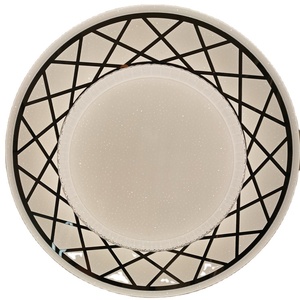 Modern LED Acrylic Chandelier IP44 Flush Mount <strong>Ceiling</strong> <strong>Lamp</strong> for Bedroom &amp; Bathroom Iron Base Home Decor Appliance Remote Control - Product Image 2