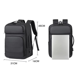 <span class=keywords><strong>Sac</strong></span> <span class=keywords><strong>à</strong></span> <span class=keywords><strong>dos</strong></span> professionnel extensible et étanche avec port de chargement USB, sacoche durable <span class=keywords><strong>pour</strong></span> ordinateur portable <span class=keywords><strong>pour</strong></span> les voyages, le travail et les trajets quotidiens, compatible avec les ordinateurs portables de 15,6 pouces - Product Image 6