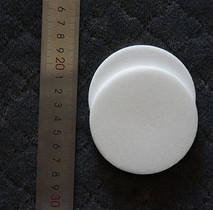 Filtri personalizzati al quarzo di silice fusa ad alta purezza sinter dischi frittati al quarzo con G1 G2 G3 G4 G5 - Product Image 5