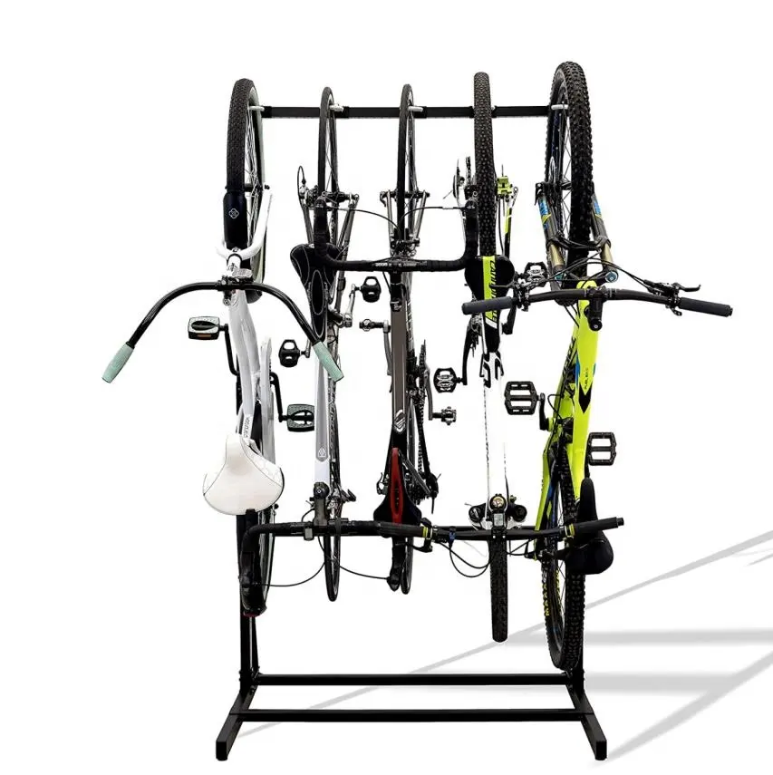 Bicycle Stand for Bikes, Vertical Bike Stand Space-Saving Rack for Garage & Apartment, Bike Stand for Indoor