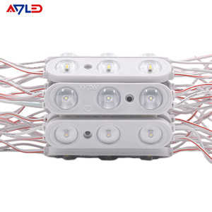 Módulo LED de Alta Eficiencia con 3 LEDs de 2.5w, Inyección 2835 SMD, IP67, DC 12V, para Letreros Luminosos y Cajas de Luz - Product Image 1