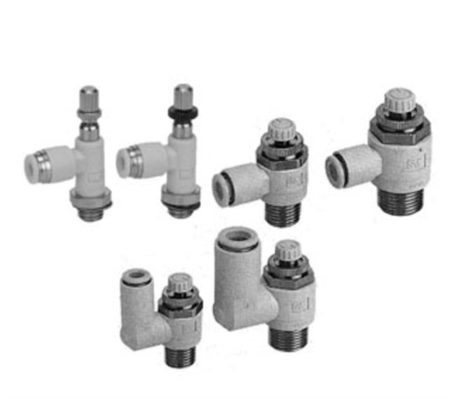 AS1201F-M5-06A-04A Speed Control Valves Speed Regulating Valvethrottle Control Valvevacuum Valve Solenoid