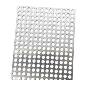 Lámina Perforada Galvanizada con Orificios Redondos, Malla de Filtrado de Acero Inoxidable, Placa Metálica Perforada - Product Image 1