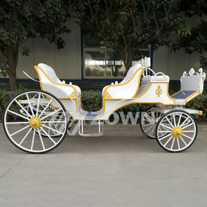 Chariot Électrique Durable à 4 Roues pour Visites Touristiques, Idéal pour Mariages et Transport dans les Zones Scéniques Urbaines - Product Image 3