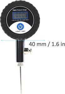 20psi 1.4bar <span class=keywords><strong>mini</strong></span> bóng đá bóng đo áp suất hiển thị kỹ thuật số cho bóng chuyền bóng rổ áp kế - Product Image 2