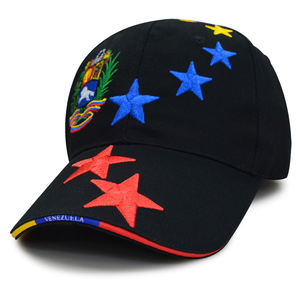Venezuela <b>Caps</b> Gorras High Quality Twill Cotton Hats Custom Baseball <b>Cap</b> With Embroidery 7 Stars Flag Sports <b>Cap</b> <b>Women</b> Men - Product Image 3