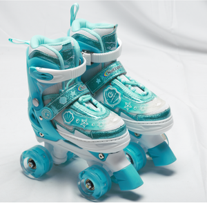 Patines en Línea con Ruedas Luminosas para Niñas, Patines de Ruedas, Oferta - Product Image 1
