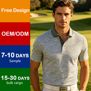 Polo de <span class=keywords><strong>golf</strong></span> personnalisé pour tournoi, vente en gros, séchage rapide, anti-odeur, UPF50+, impression par sublimation, vêtements de <span class=keywords><strong>golf</strong></span> d'équipe, faible MOQ - Product Image 1
