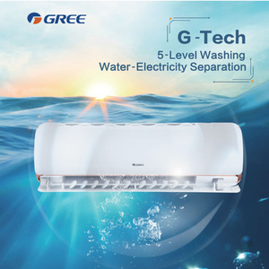 Aire Acondicionado Split de Pared G-Tech, 9K 12K BTU de Capacidad de Refrigeración, Inverter/Aire Acondicionado Split On-Off, Conexión Directa a Energía Solar - Product Image 2