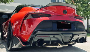 สปอยเลอร์หลังคาร์บอนไฟเบอร์สำหรับ Toyota Supra A90 ปี 2019+ รุ่น T Type Ducktail - Product Image 2