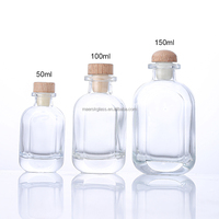 Offre Spéciale petit vide diffuseur d'arôme conteneur boisson verre bouteille de vin 50ml 100ml 150ml pour liqueur jus boissons