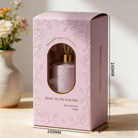 Caja de Regalo Plegable Ecológica Reutilizable de Diseño Creativo, sin Fuego, sin Fragancia, con Logotipo Estampado Personalizado para Perfumes