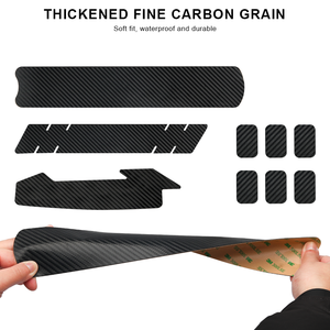 RIDERACE Autocollants de <span class=keywords><strong>protection</strong></span> de chaîne de vélo Amovible MTB Road Bike Chain Protector Frame Chain Pad Down Tube Anti-Scratch - Product Image 3