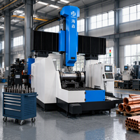 Centre d'usinage CNC horizontal de haute précision avec broche motorisée BT50 et 3 axes pour grandes pièces