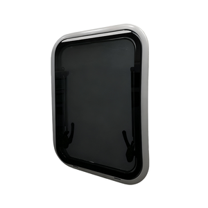 Fenêtre de caravane RV, fenêtre latérale de remorque de voyage avec moustiquaire et rideau pour camping-car tout-terrain - Product Image 2