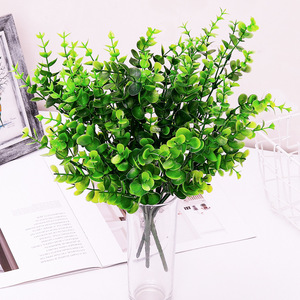 Ramo de Hojas de Eucalipto Artificial de 35 cm de Altura, Simulación Realista, Decoración para Bodas y Hogar - Product Image 2