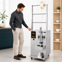 Machine d'emballage électrique compacte 48x56cm à trois soudures latérales pour liquides, 5 199g, pour l'emballage de sauce soja, de jus et de lait