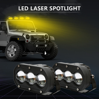 Projecteur LED 13000Lm haute puissance 130W U18 à 3 lentilles laser pour 4x4