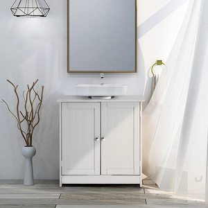 Armoire <span class=keywords><strong>de</strong></span> rangement <span class=keywords><strong>de</strong></span> <span class=keywords><strong>salle</strong></span> <span class=keywords><strong>de</strong></span> <span class=keywords><strong>bain</strong></span> avec socle à 2 portes sous l'évier <span class=keywords><strong>Organisateur</strong></span> économiseur d'espace avec étagère interne Armoire <span class=keywords><strong>de</strong></span> <span class=keywords><strong>lavabo</strong></span> <span class=keywords><strong>de</strong></span> <span class=keywords><strong>salle</strong></span> <span class=keywords><strong>de</strong></span> <span class=keywords><strong>bain</strong></span> - Product Image 4