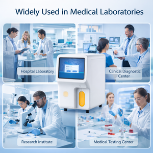 Analyseur d'hématologie professionnel, système d'analyse sanguine automatique de qualité médicale, équipement de laboratoire hospitalier, certifié CE - Product Image 3