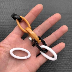 Пластиковые круглые кольца для рукоделия, 34 мм * 18 мм - Product Image 3