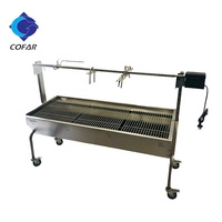 Rôtissoire à broche pour barbecue, rôtissoire avec moteur, ustensile de cuisson