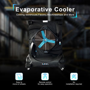CaOiOrL 36" Water <strong>Cooler</strong> Fan AWC360900 900mm 1060w Evaporative Fan <strong>Cooler</strong> air Blower SAA ETL CE Approved for Hot Weather Cooling - Product Image 5