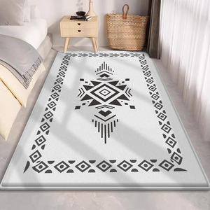 <span class=keywords><strong>Tapis</strong></span> moderne épais de 3cm imprimé gris et <span class=keywords><strong>beige</strong></span> <span class=keywords><strong>Tapis</strong></span> moderne en mousse à mémoire de forme pour le salon - Product Image 5