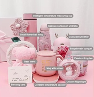 Coffret cadeau avec logo personnalisé tasse thermostatique flacon à vide tasse à café en céramique pour la fête des mères saint valentin mariage