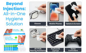 Lingettes sèches et humides en papier emballées individuellement personnalisées pour le nettoyage des écrans de téléphones mobiles 10cm*5cm Modèle universel Durée de conservation de 2 ans - Product Image 3