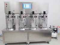 Cuve de fermentation de laboratoire avec conception en verre et en acier inoxydable Large gamme de capacités pour les petites industries Bioréacteur pour usage en laboratoire
