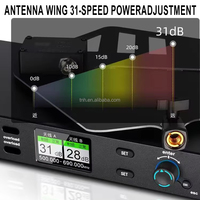 TNH AC-1600A Profesyonel 16 Kanallı UHF Anten Dağıtım Sistemi 400-950MHz Kablosuz Mikrofon Güçlendirici ve Sinyal Yükseltici