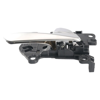 Poignée de porte intérieure de voiture (poignée argentée) 83620-D3010 Convient pour Hyundai Tucson 2015-2019