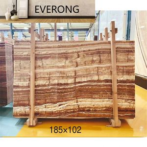 Precio bajo directo de fábrica: Losas y azulejos de ónix natural tigre, ónix turco, ónix retroiluminado marrón, ónix con vetas amarillas. - Product Image 2