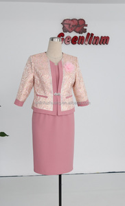 Vestido Formal de Dos Piezas para Iglesia, Talla Grande, Elegante para Mujeres Negras - Product Image 5