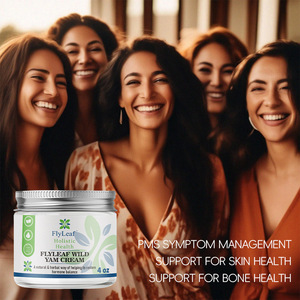 Crème de soin bio à la formule naturelle de Yam, Aloe Vera et Trèfle Rouge pour les soins de la ménopause, Crème de Yam sauvage bio - Product Image 5