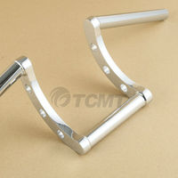 XINMATUO Guidon XF161003-E 1 "Z Bars pour Harley Triumph Victory BSA Custom Chopper Bobber