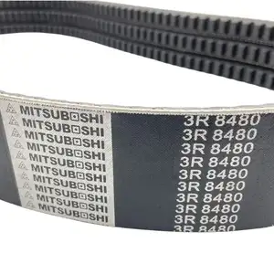 MITSUBOSHI Rubber V Belt 3R8480 6HK1 Engine Fan Belt For ZAX200 ZAX240 ZAX350 SH200 SH240 Excavator