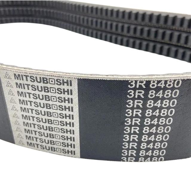 Rubber V Belt 3R8480 6HK1 Engine Fan Belt for ZAX200 ZAX240 ZAX350 SH200 SH240 Excavator for MITSUBOSHI