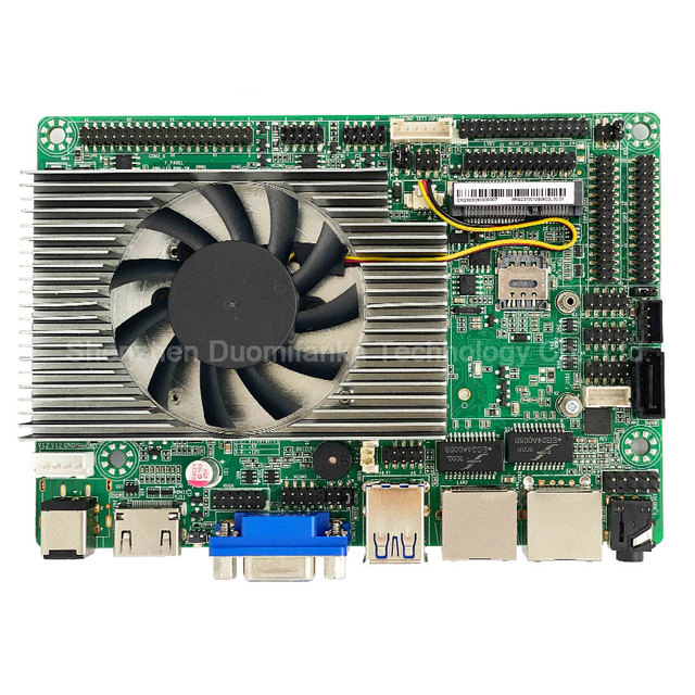 3.5" Mini Industrial X86 Motherboard Intel I3/I5/I7 Processor SATA 6*10*USB 16*GPIO 2*1*L Laptops Single DDR3 Memory Integrated