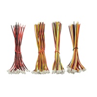 Produsen 2/3/4/5/6 pin 1.0 1.25 1.5 2.0mm Pitch JST ZH PH EH XH disesuaikan OEM ODM perakitan listrik Harness kabel kawat