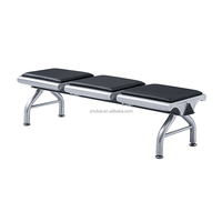 Chaise à perfusion 3 places en acier inoxydable au design moderne de haute qualité personnalisée garantie de 5 ans pour l'école, la clinique et l'hôpital dentaire
