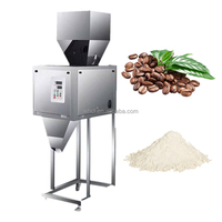 Machine de pesage et de remplissage de granulés de poudre d'épices de farine de café de grains de haricots de grande capacité 2 kg 3 kg