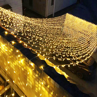 Lampu Hias Natal 10M 100 LED IP44 Tahan Air untuk Dekorasi Pesta Pernikahan Pohon Natal di Dalam/Luar Ruangan