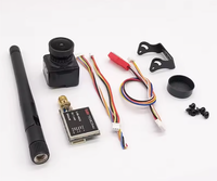 Kit FPV 5.8G avec caméra CMOS 1200TVL, récepteur et émetteur vidéo commutable 200mW/600mW pour drones de course RC et voitures télécommandées