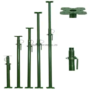 Scaffolding Galvanized 6m Adjustable Steel Props Formwork Support Steel Acro Shoring Prop Jack