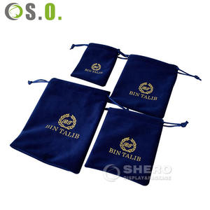 Pochette en velours pour bijoux, pochette enveloppe en velours de haute qualité, pochette en velours personnalisée avec logo, pochette en velours avec motif - Product Image 4