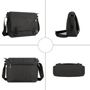 Sacs à bandoulière vintage en polyester pour adolescents, garçons et hommes - Anti-vol et imperméables - Product Image 5