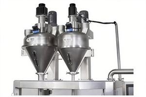 Chi phí-hiệu quả kỹ thuật số dọc tiết kiệm năng lượng gấp đôi trọng lượng hệ thống phản hồi hoàn toàn tự động bột có thể làm đầy máy - Product Image 2