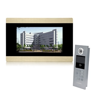 Công nghệ cao <span class=keywords><strong>SIP</strong></span> <span class=keywords><strong>video</strong></span> Cửa Điện thoại liên lạc cho các tòa nhà hiện đại portero Para edificios - Product Image 1